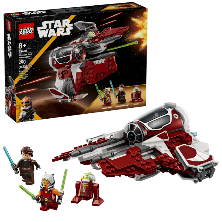 LEGO Star Wars – Ahsoka a jediská stíhačka Interceptor